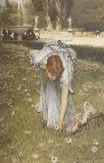 Alma-Tadema, Sir Lawrence Spring in the Gardens of the Villa Borghese (mk23) oil painting reproduction